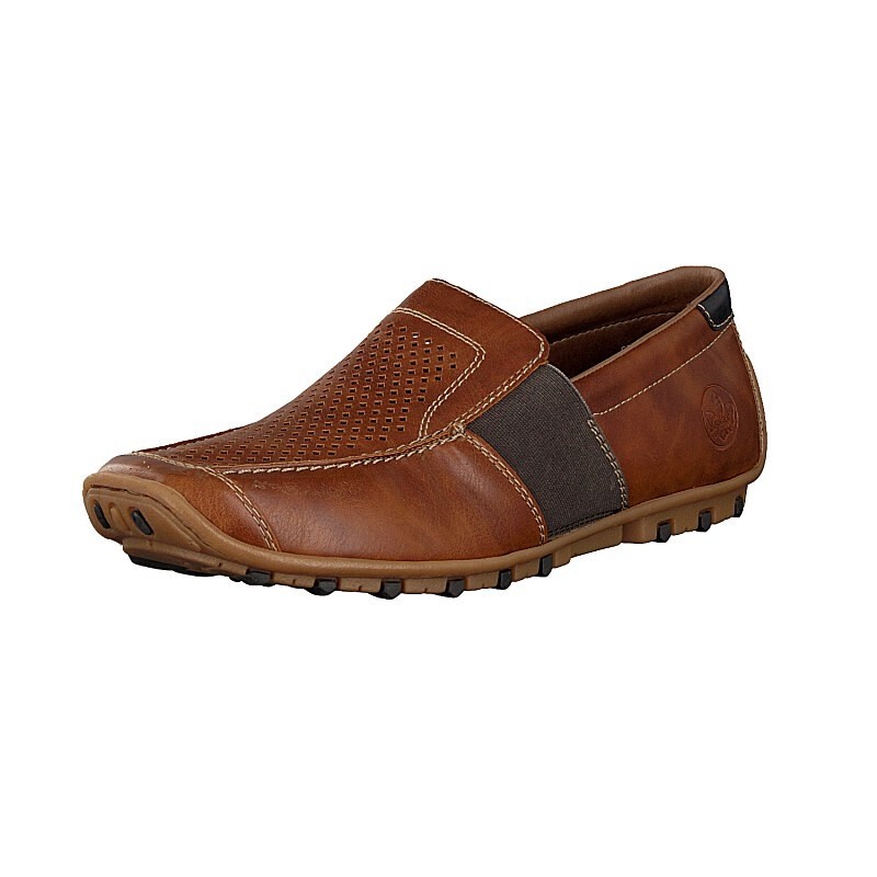 Slip On Rieker 08965-24 Para Homem - Marrom